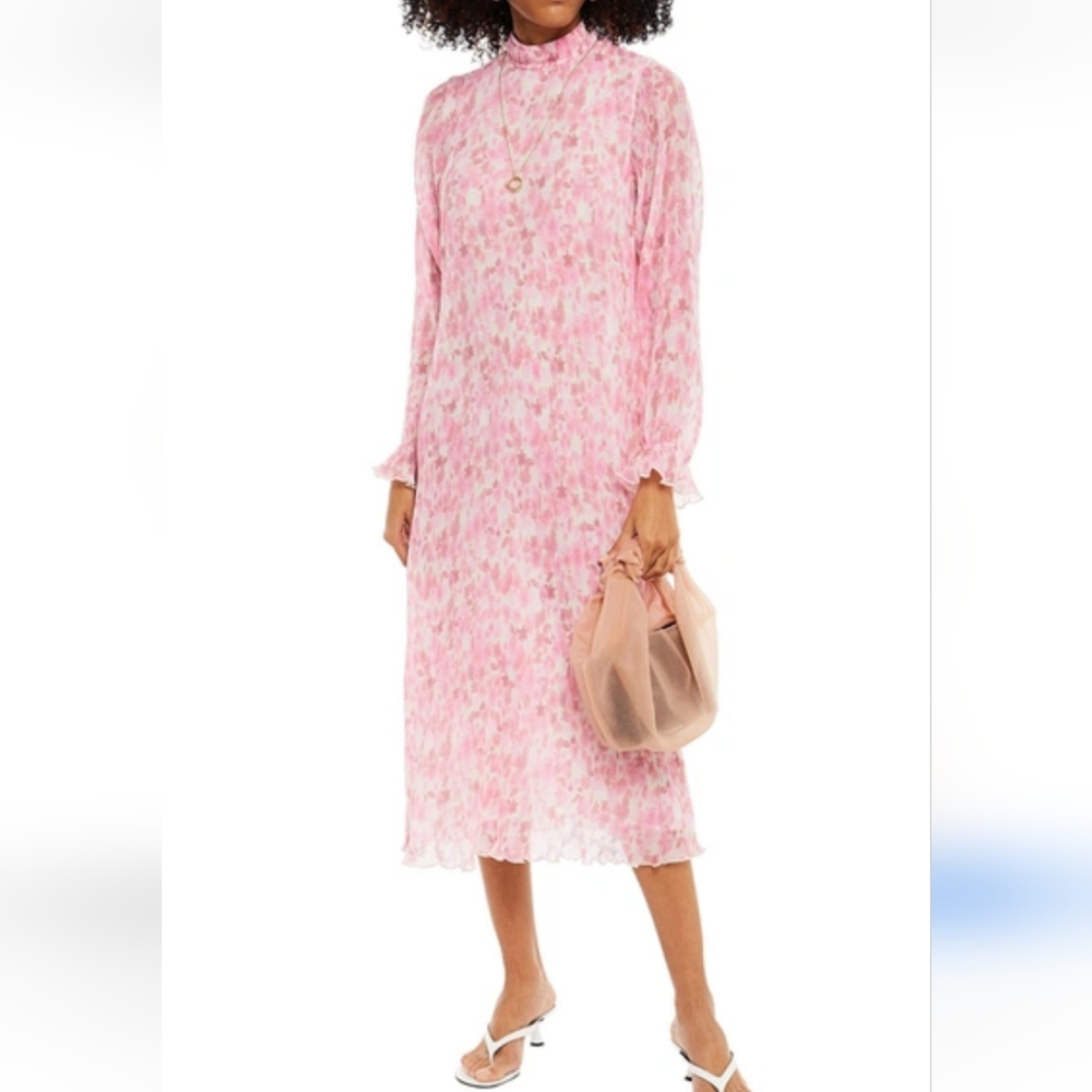 Ganni midi dress S
